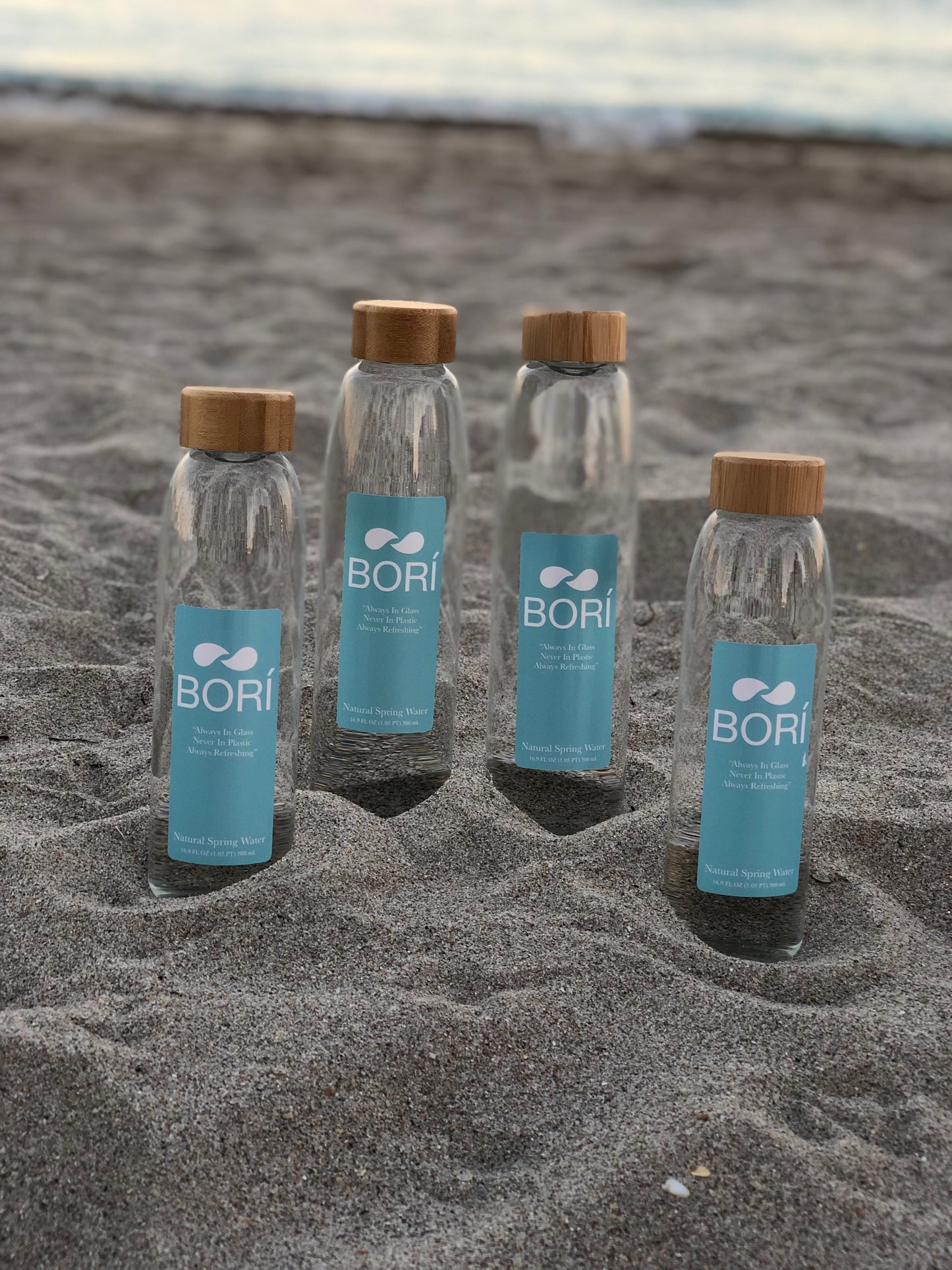 Sparkling Water in Glass 16.9 fl oz — Case of 12